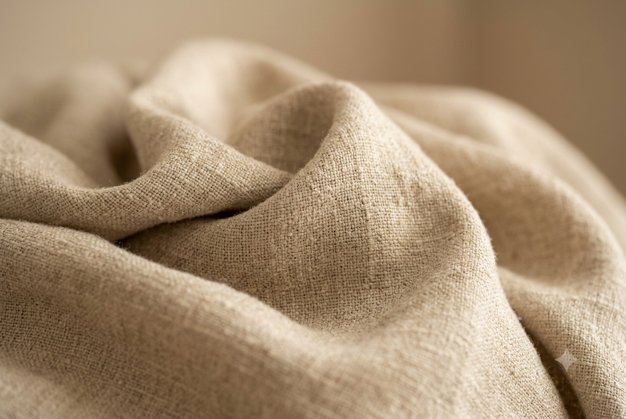 Ecru Slub Cotton